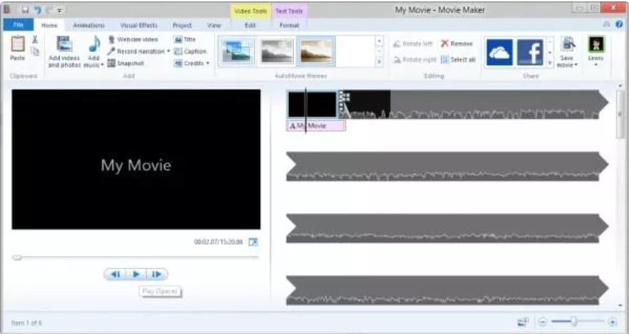 Windows Movie Maker 1 Download Windows Movie Maker