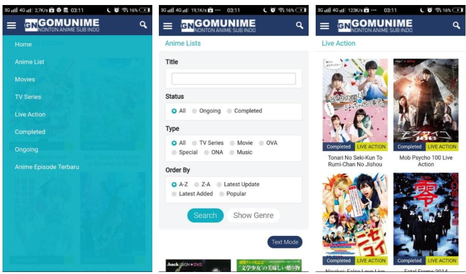Gomunime APK 1 Download Gomunime Apk