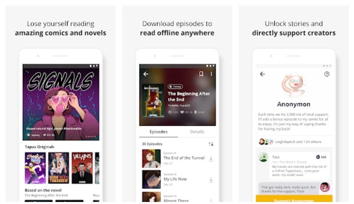 Tapas APK 1 Download Tapas