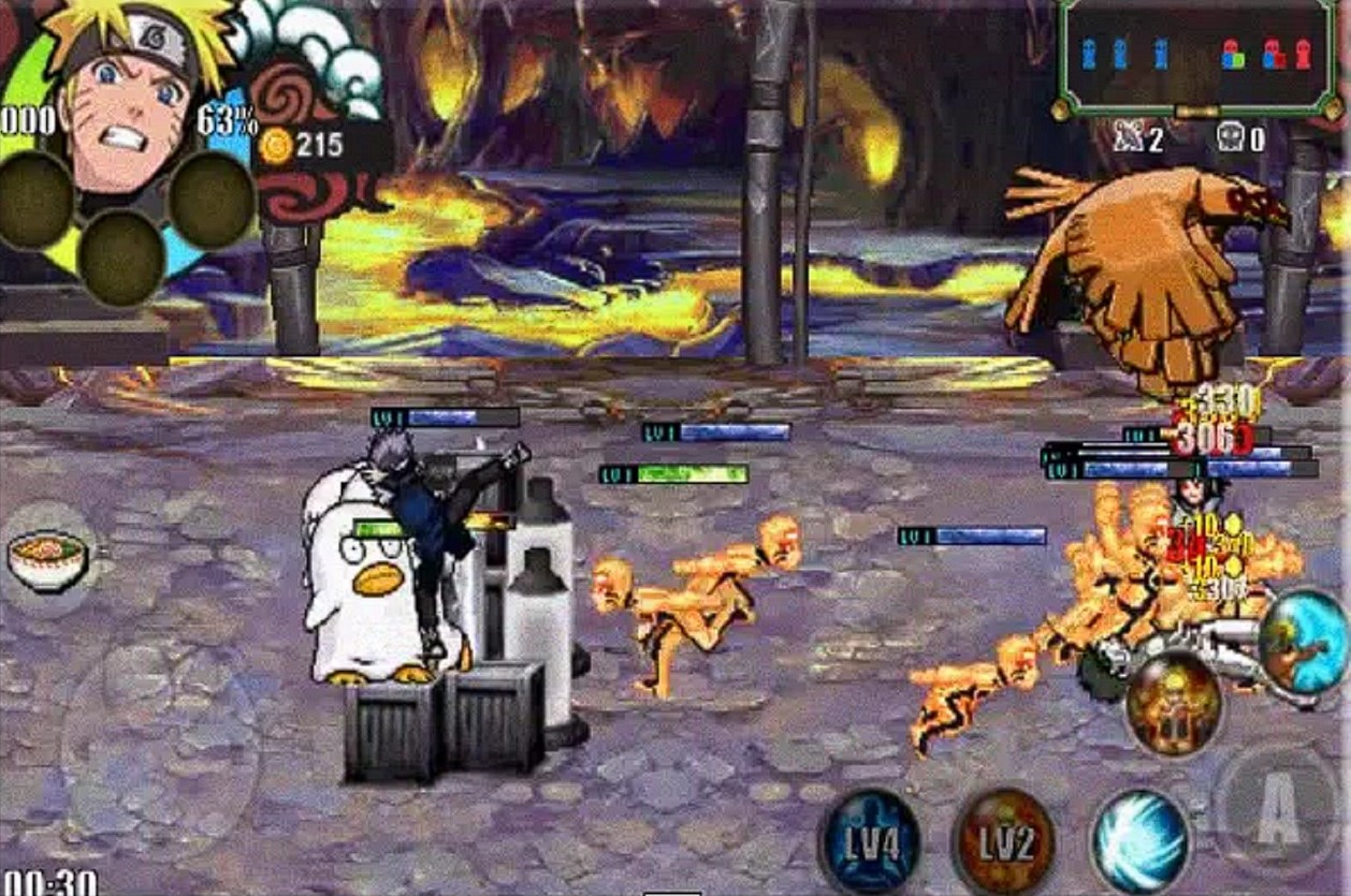 Gameplay Naruto Senki