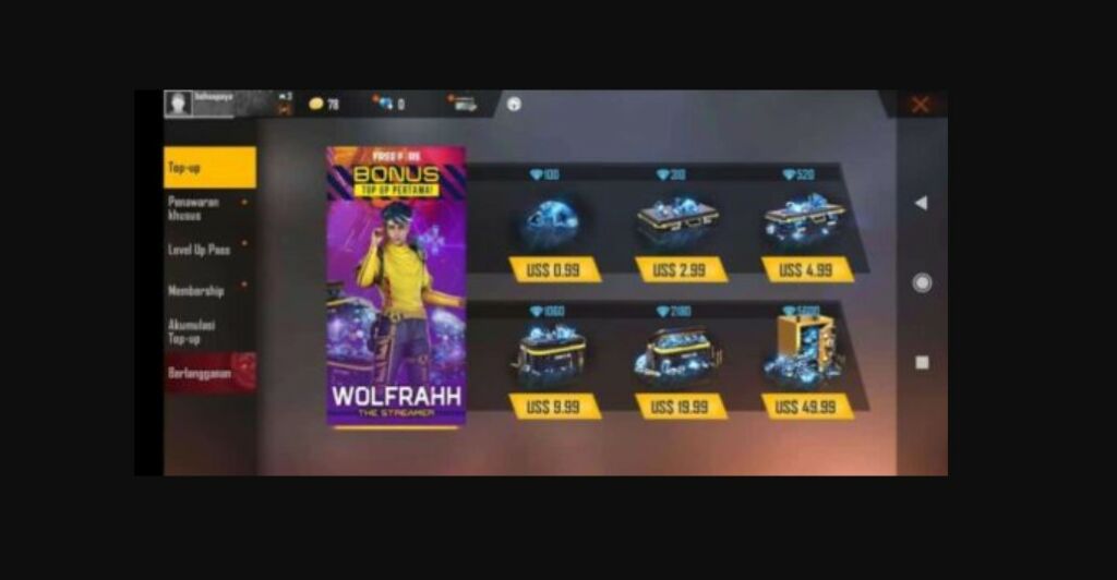 Unlimited Money Ff 2022
