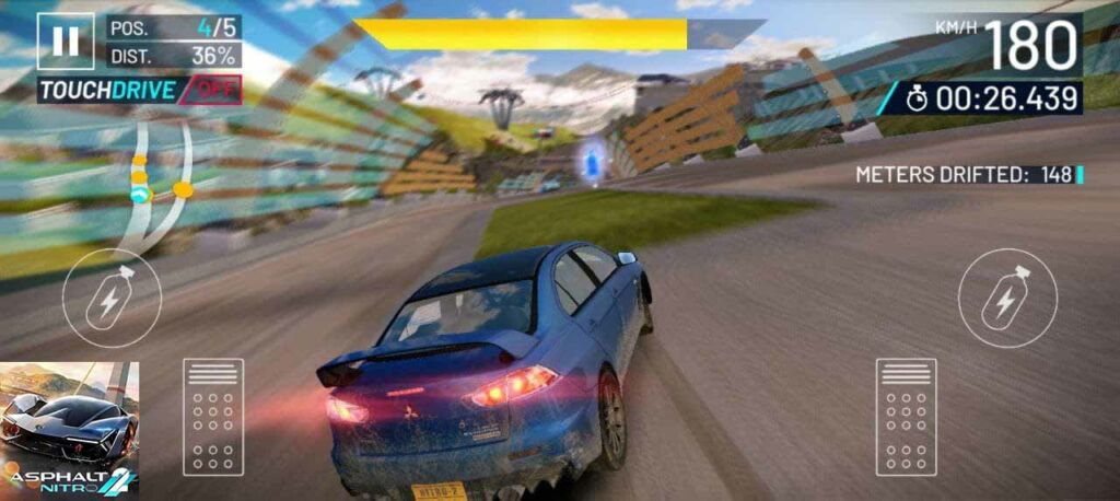 Download Asphalt Nitro 2 Mod Apk Unlimited Money