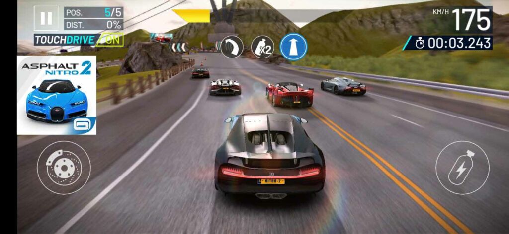Fitur Asphalt Nitro 2 Mod Apk