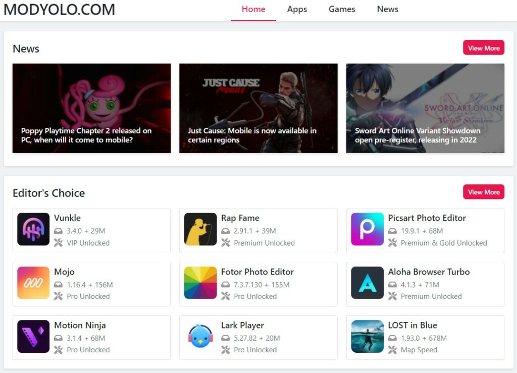 Modyolo APK, Situs Download Aplikasi MOD Populer 1 Download Modyolo Apk