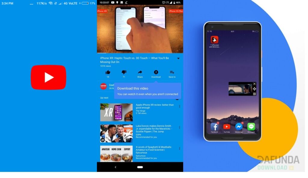 Fitur Unggulan Youtube Biru Apk