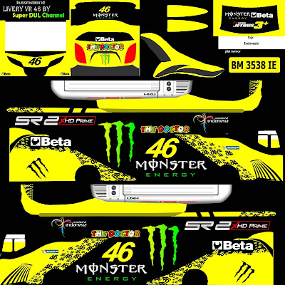 Xhd Arjuna Vr 46 Kuning