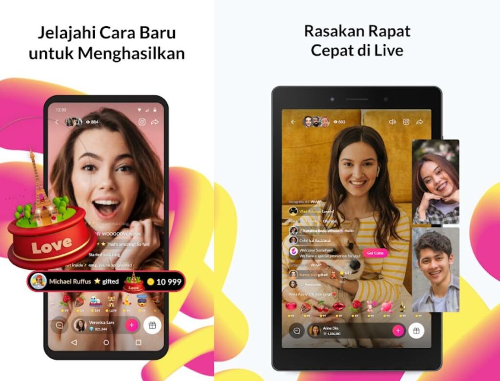 Fitur Tango Live Mod Apk 2022