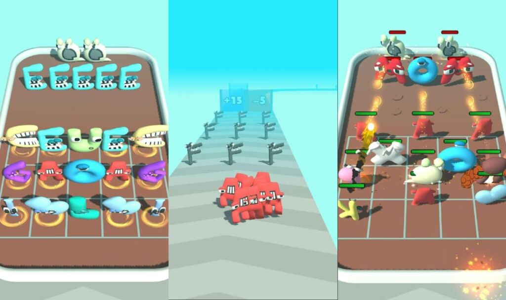 Merge Alphabet Lore Run MOD APK 2 Fitur Merge Alphabet Lore Run Mod Apk