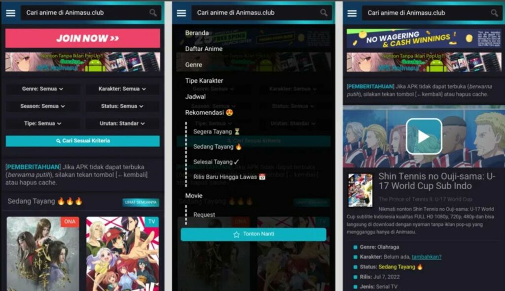 Fitur Unggulan Animasu Apk 