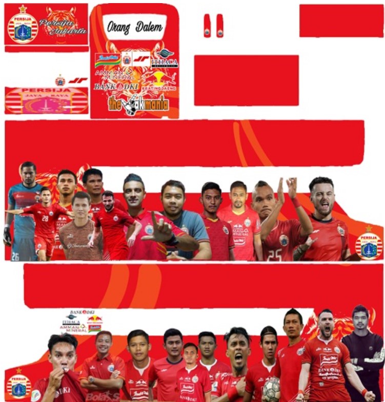 Bus Persija Versi Orang Dalem