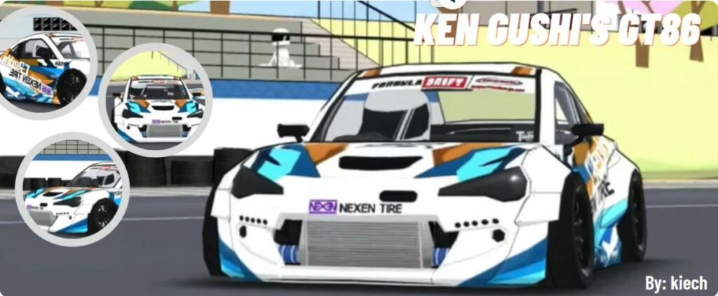 Ken Gushis Gt86 Formula Drift Livery