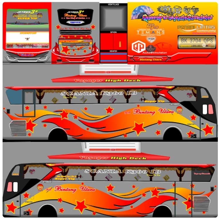 Livery Bintang Utara Sadewa Shd