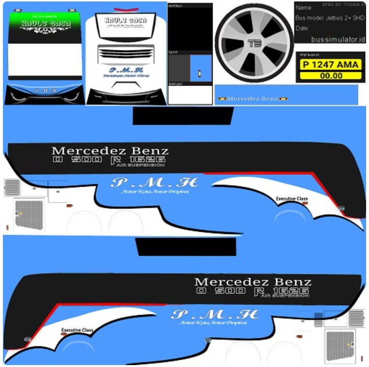 Livery Bus Jetliner Pmh Nakula Shd
