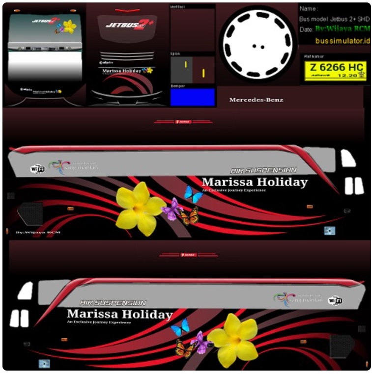 Livery Bus Marisa Holiday Nakula Shd