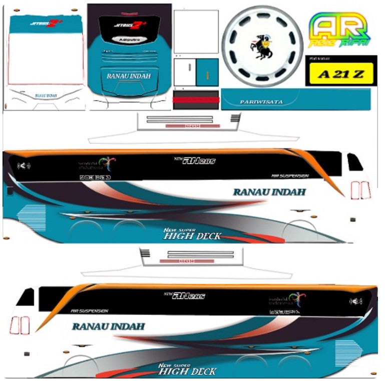 Livery Bus Ranau Indah Nakula Shd