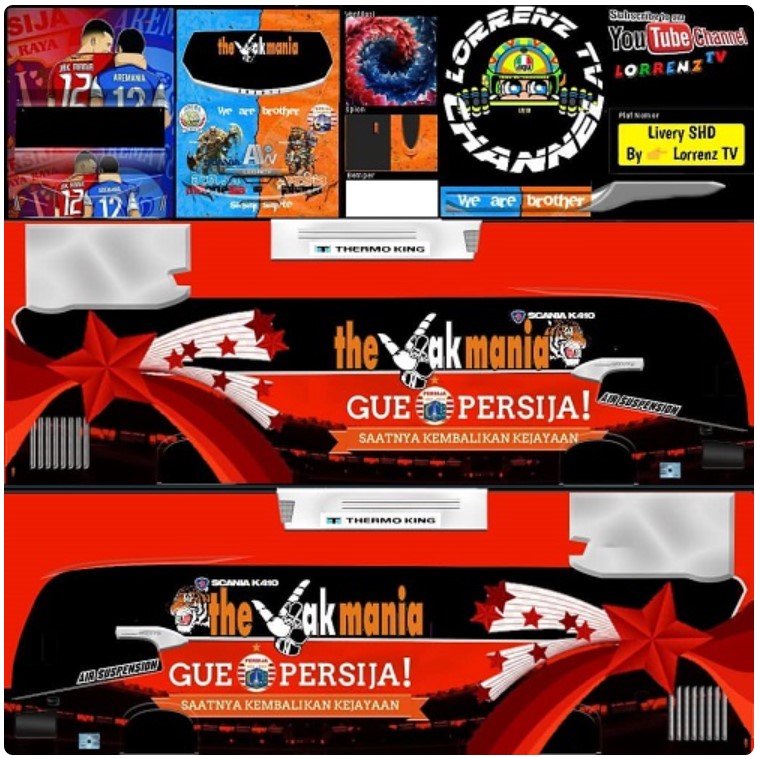 Livery Bussid Jak Mania