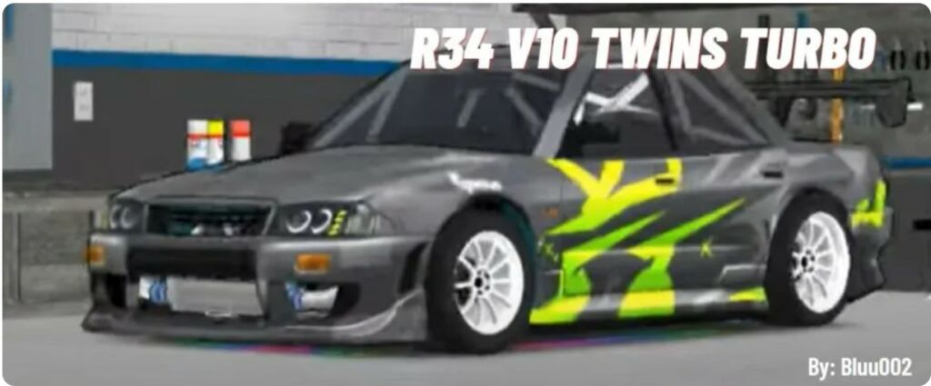 Nissan Skyline R34 V10 Twins Turbo