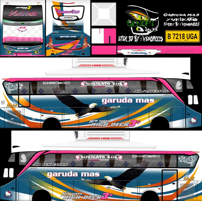 Livery Bussid Garuda Mas Jernih