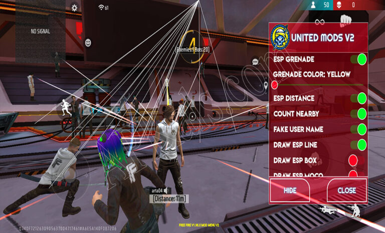 United Mods FF 1 Apa Itu United Mods Ff V2 V1.98.x Apk