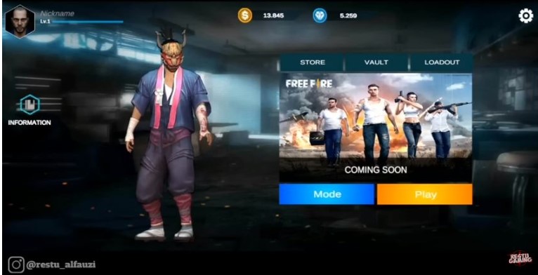 Gameplay Ff Old Apk