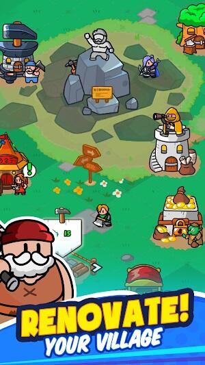 Gameplay Humble Heroes Mod Apk
