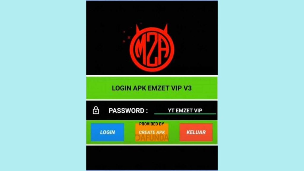 Aplikasi Emzet Dark Vip V3