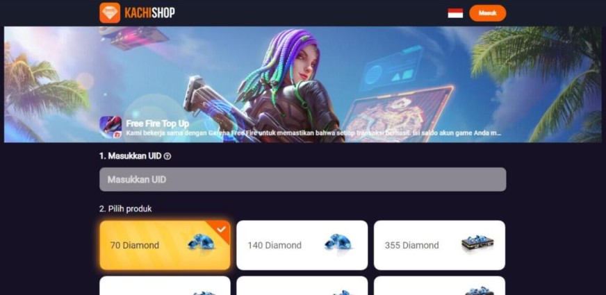 Kachishop.com Free Fire, Situs Top Up Diamond FF Murah 1 Kachishop.com Free Fire