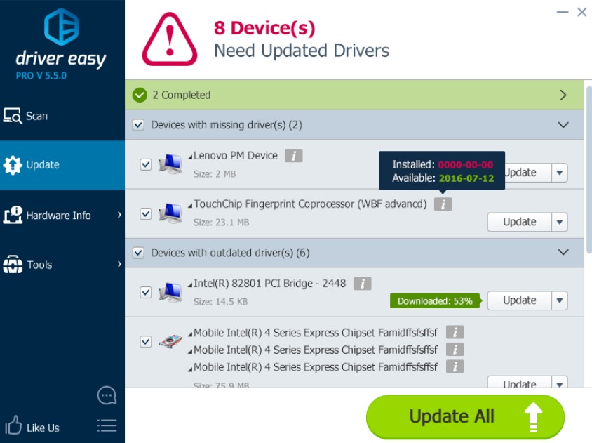 Driver Easy 1 Fitur Unggulan Driver Easy