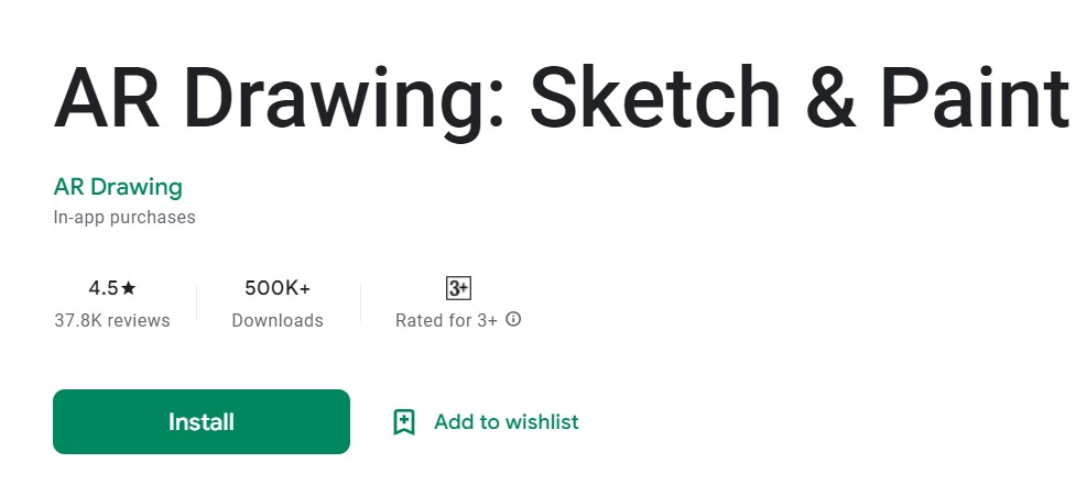 AR Drawing Mod APK v1.3.2 Unlock All 4 Install Ar Drawing Play Store