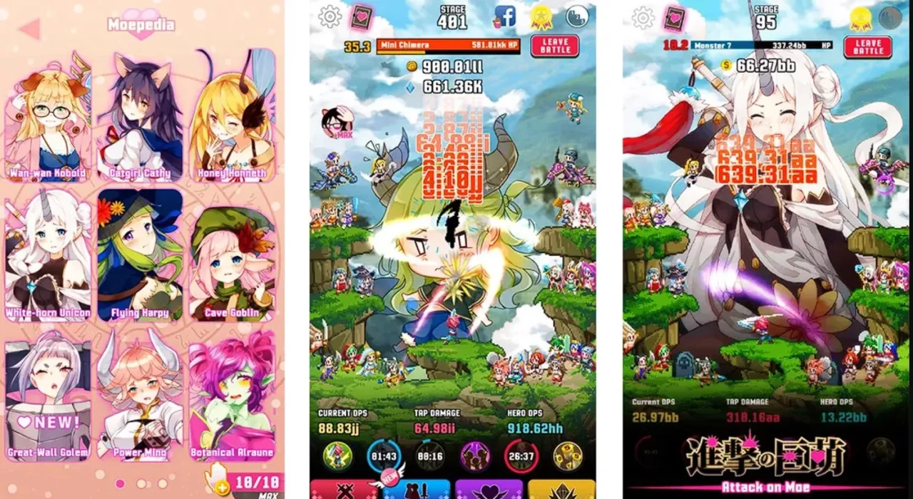 Attack on Moe APK 5 Install Attack On Moe apk