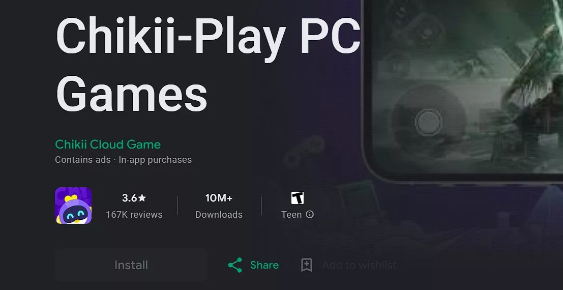 Chikii APK 3.14.0 Aplikasi Cloud Gaming Terbaik 5 Install Chikii Mod Apk
