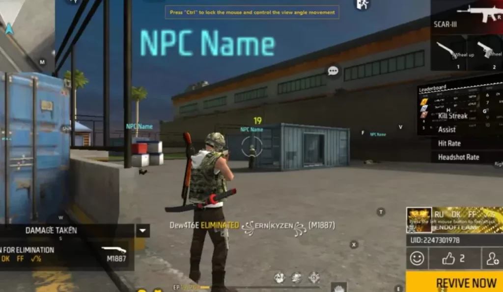 Download Free Fire Mod Menu Patoteam