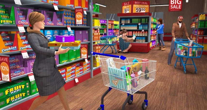 Supermarket Simulator Mod Apk