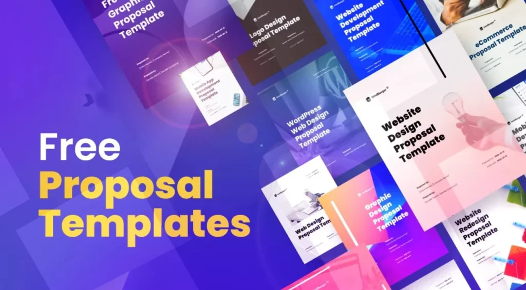 18 Template PPT Gratis Terbaru 2024 6 Template Proposal Web Project