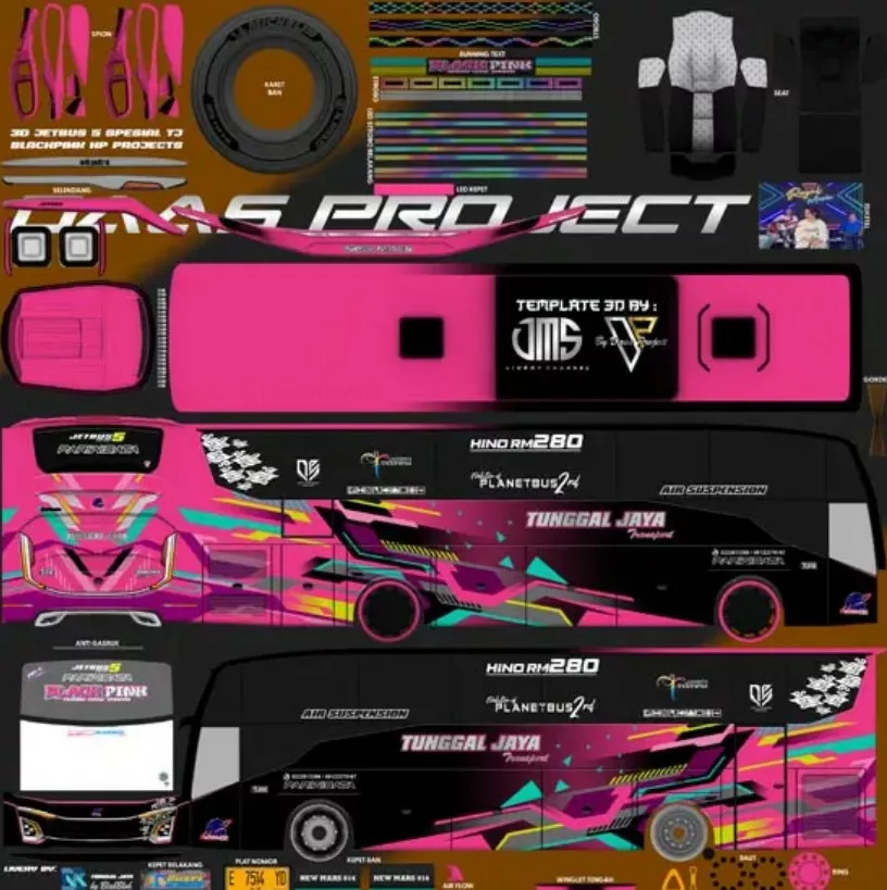 Livery Blackpink Jb5
