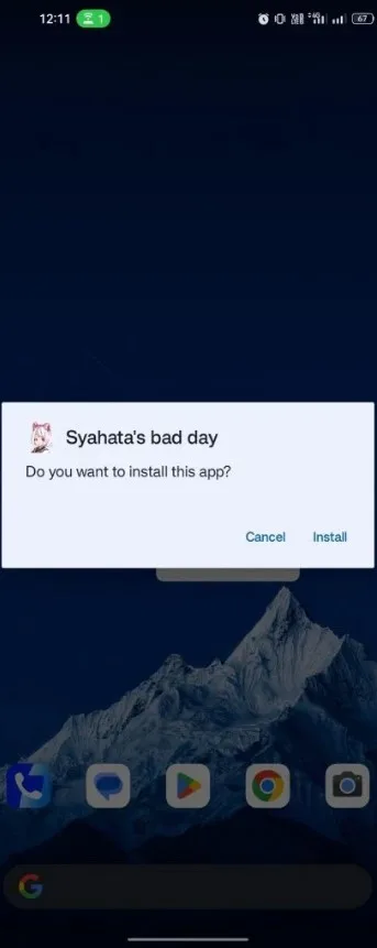 Syahata Bad Day APK 6 Install Syahata A Day Mod