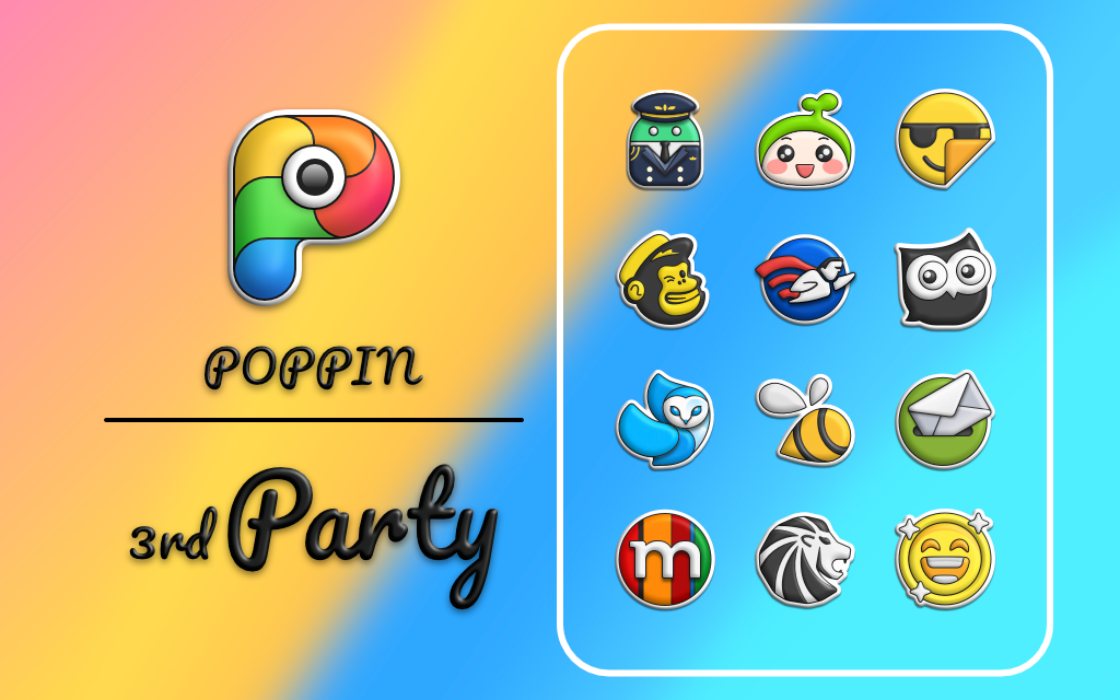 Poppin Icon Pack 2