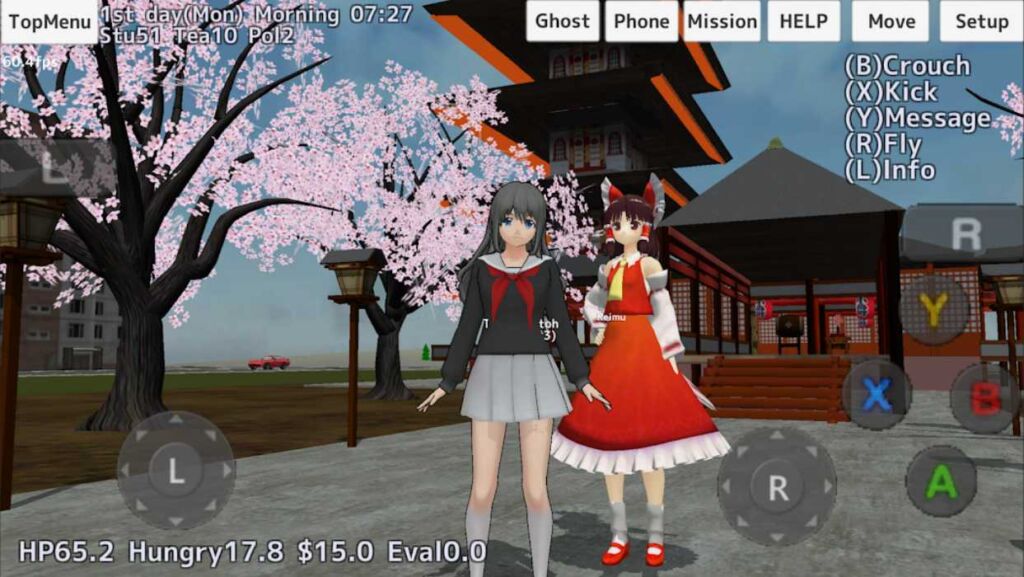 School Girls Simulator Mod Apk