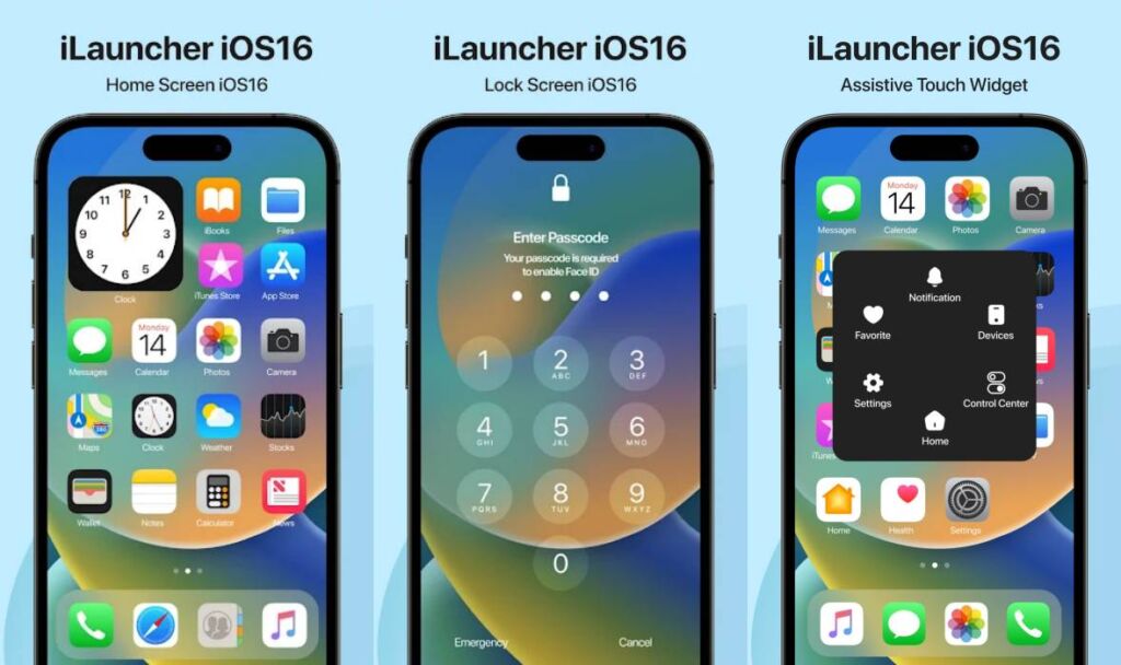 Download Launcher Ios 16 Mod Apk